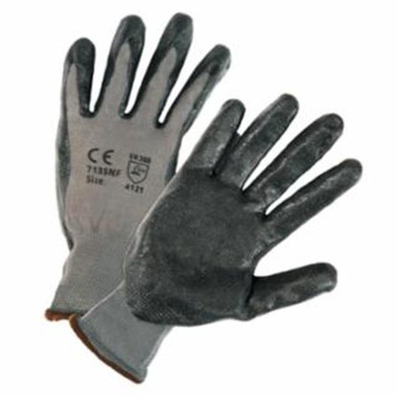 WEST CHESTER PROTECTIVE GEAR West Chester 813-713SNF-XL PosiGrip Coated Gloves; Dark Gray & Gray - Extra Large; Pack of 12 813-713SNF/XL